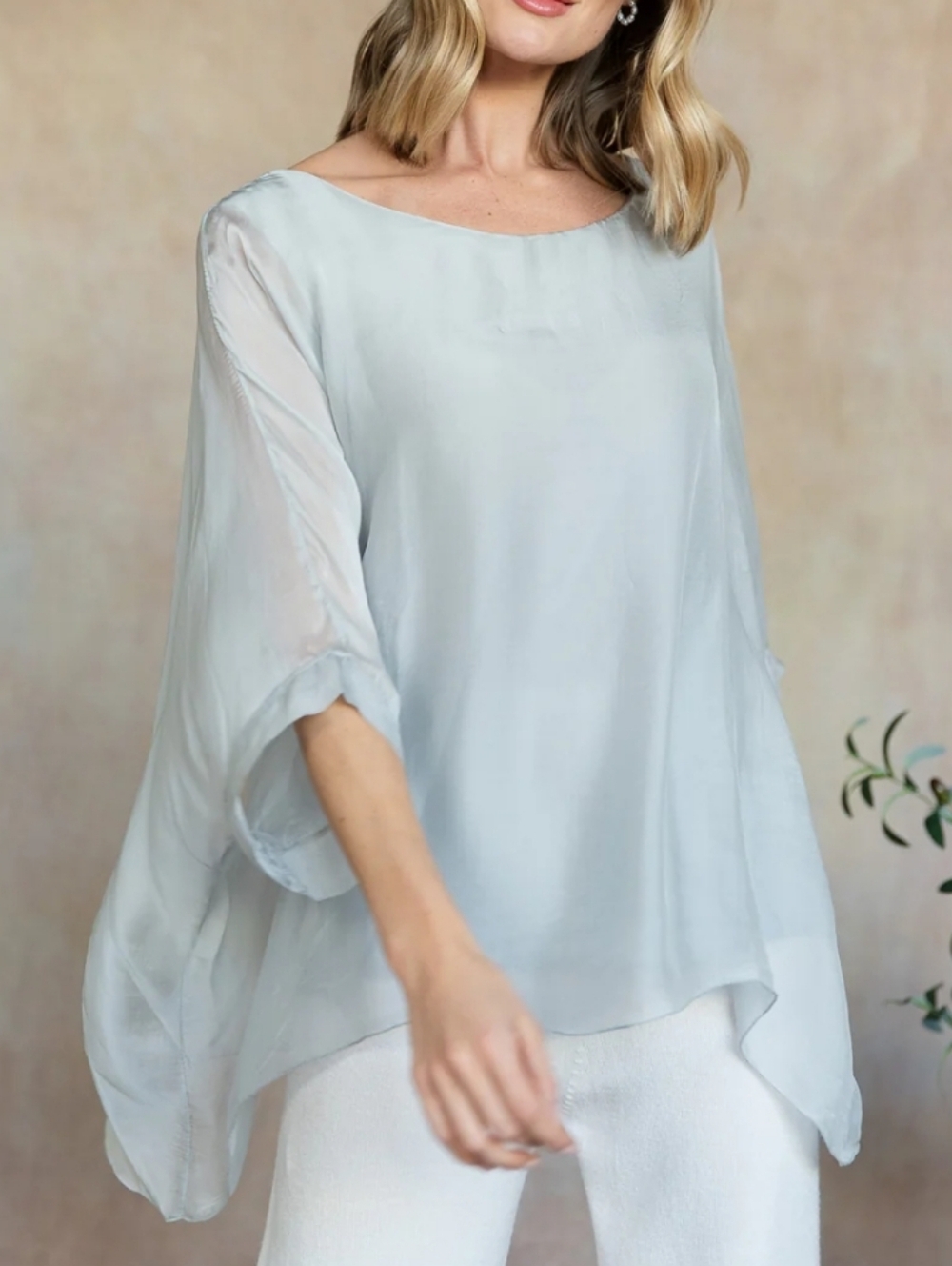 Cobblestone Living Martina Top SzOS NWT